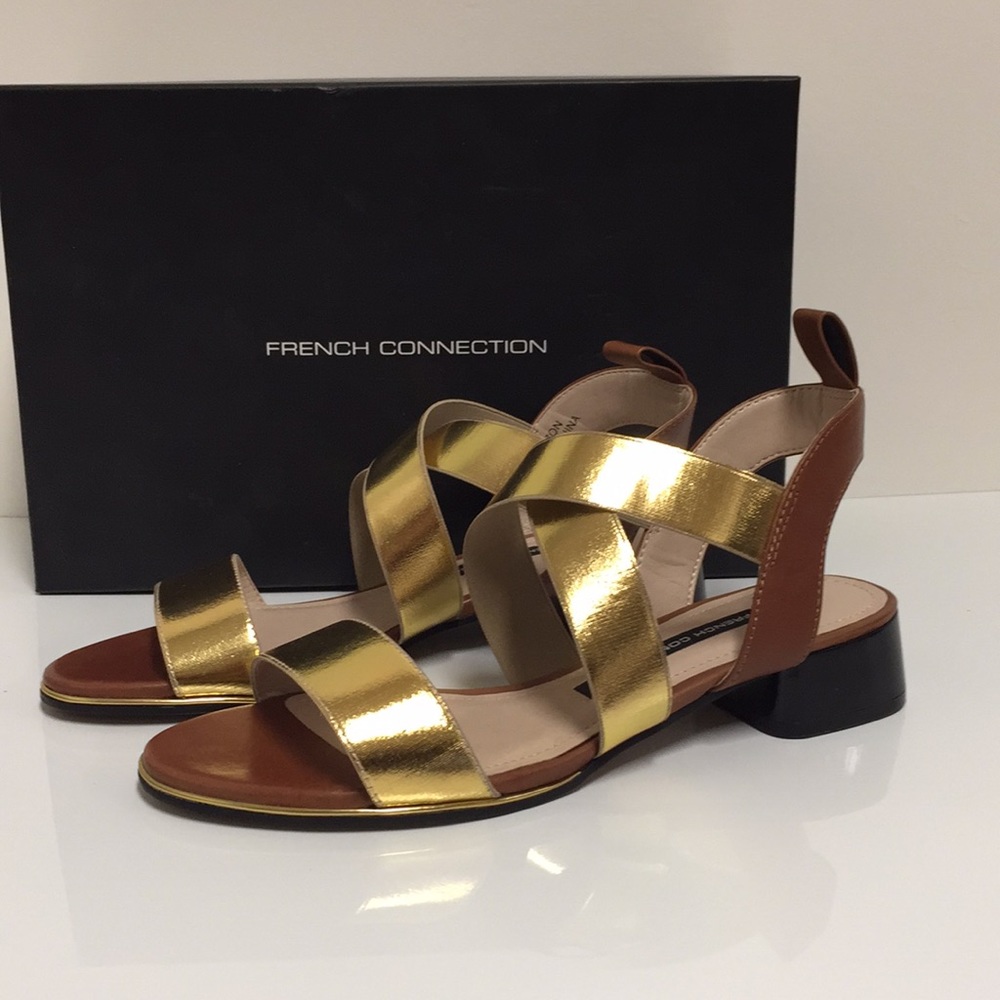 French connection sandals size 7